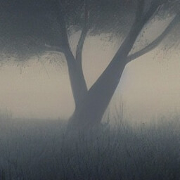 Misty tree icon