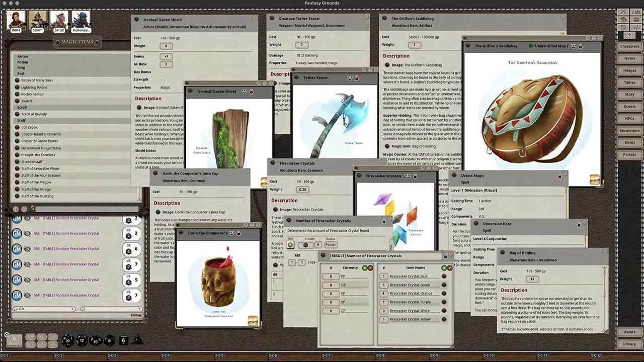 Fantasy Grounds - The Griffon's Saddlebag Screenshot 3
