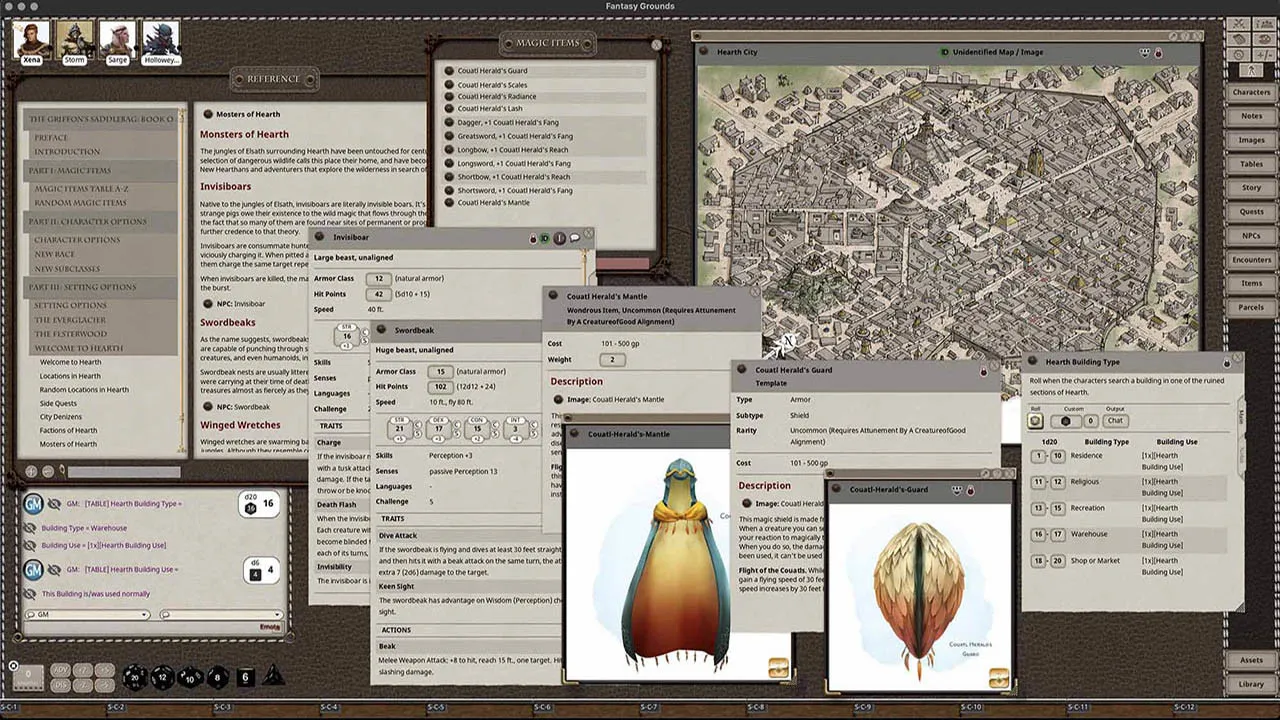Fantasy Grounds - The Griffon's Saddlebag Screenshot 4