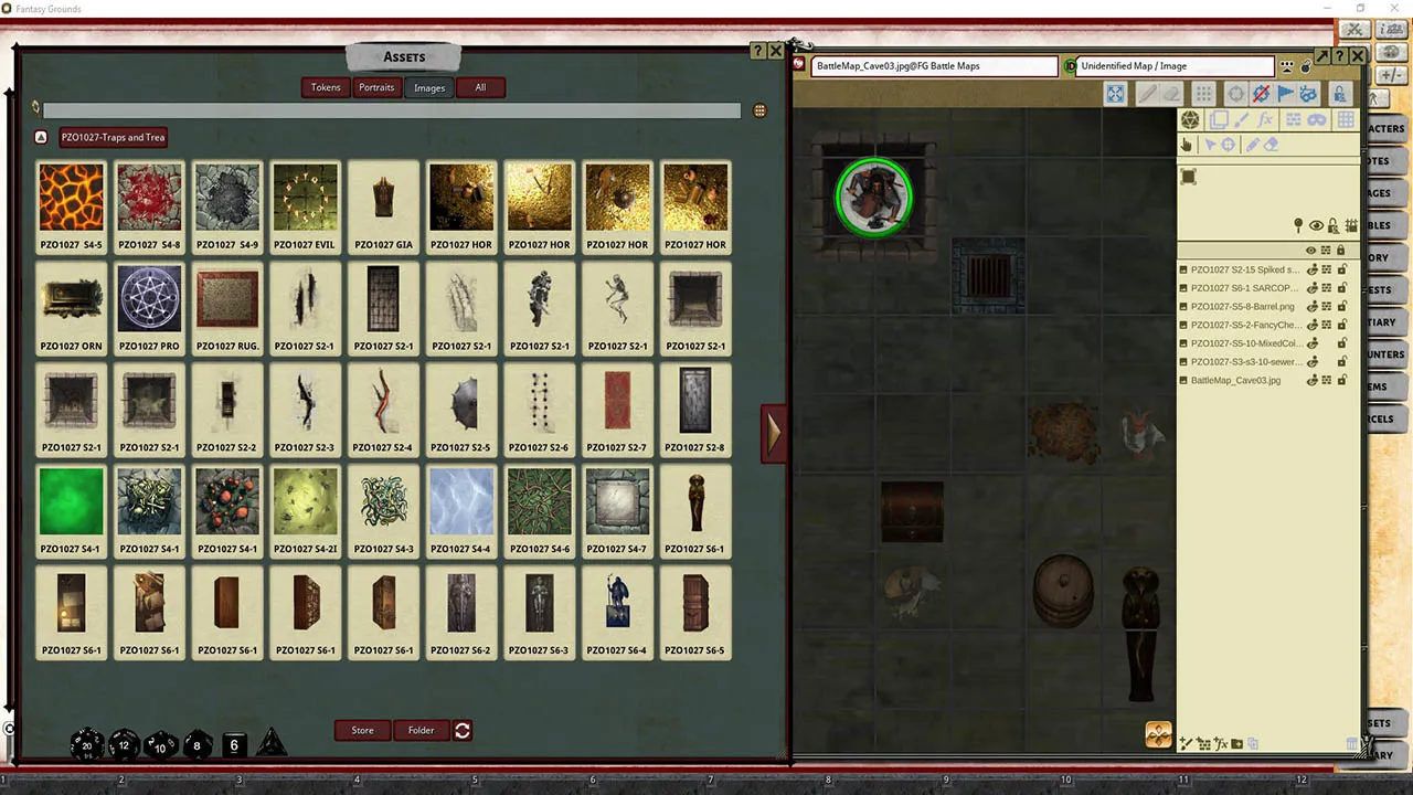 Fantasy Grounds - Pathfinder RPG - Traps and Treasure Pawns Screenshot 4