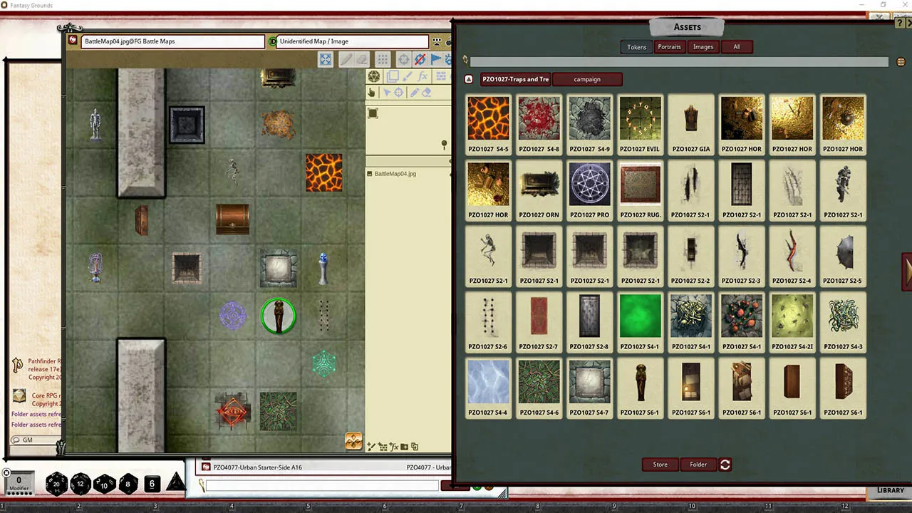 Fantasy Grounds - Pathfinder RPG - Traps and Treasure Pawns Screenshot 0