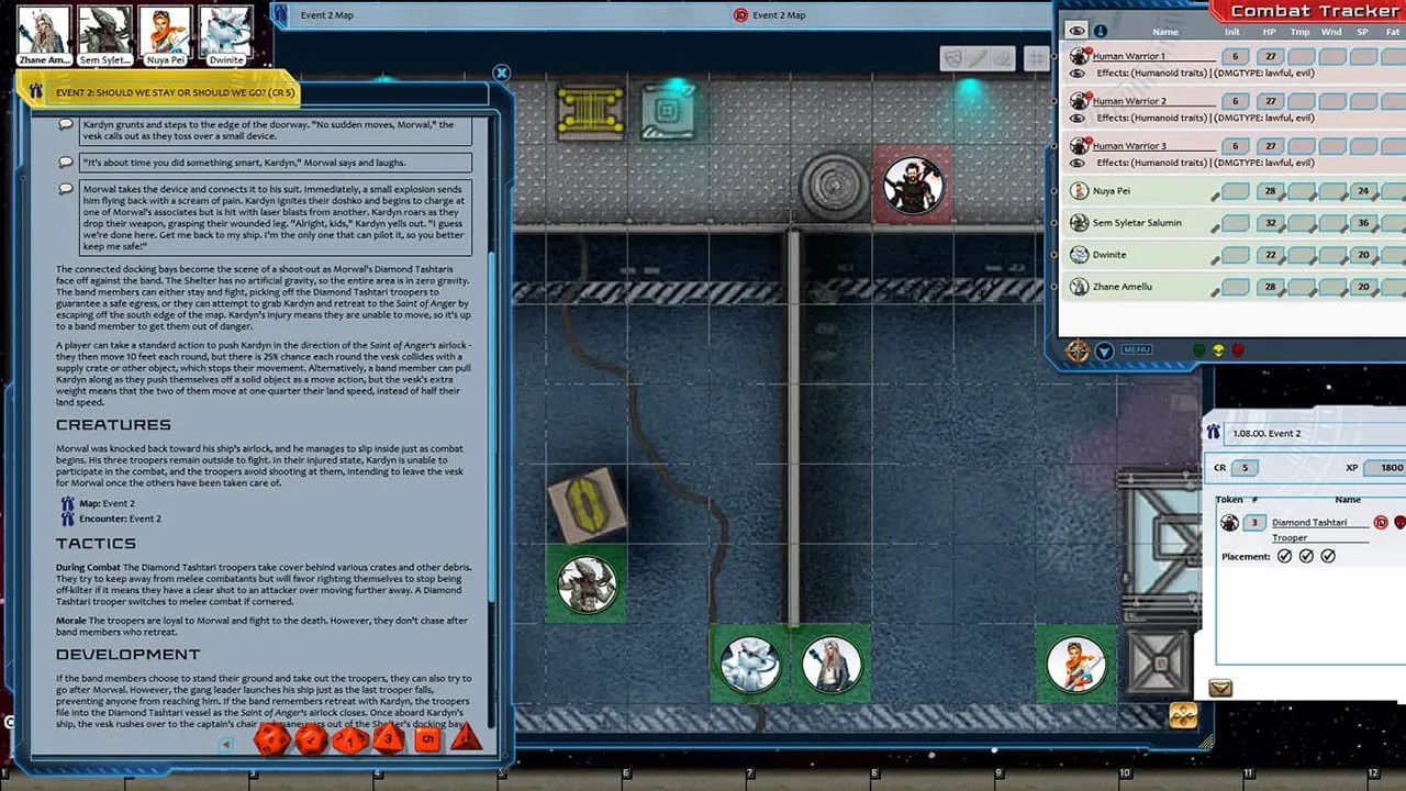 Fantasy Grounds - Starfinder RPG - One-Shot #1: Band on the Run Screenshot 2