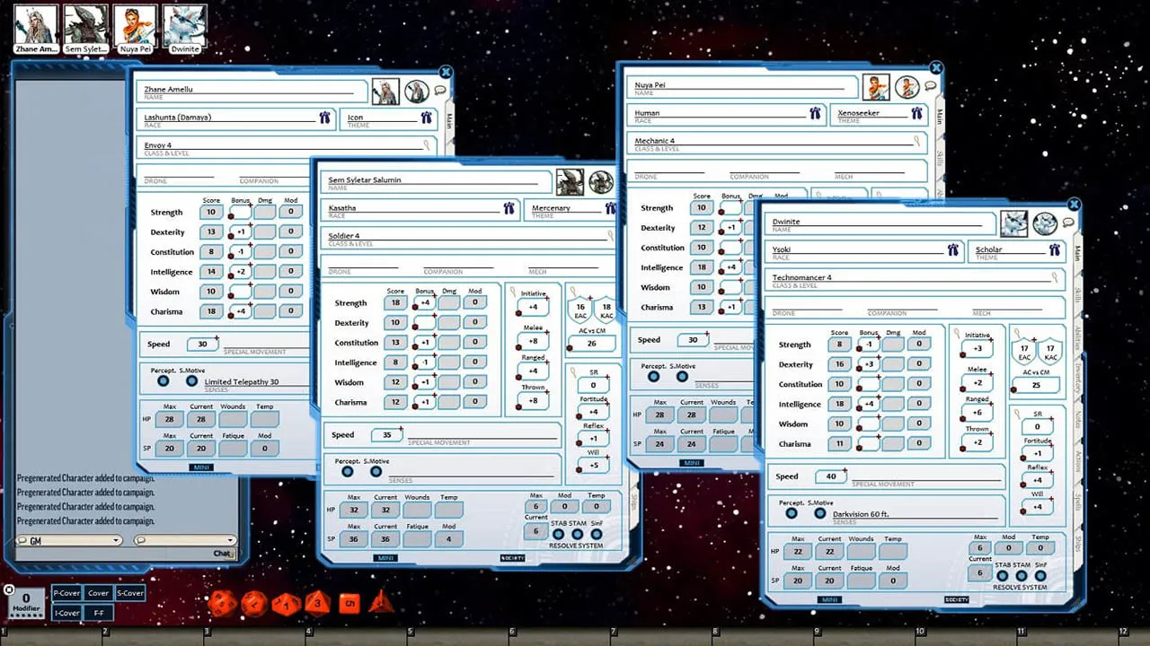 Fantasy Grounds - Starfinder RPG - One-Shot #1: Band on the Run Screenshot 4