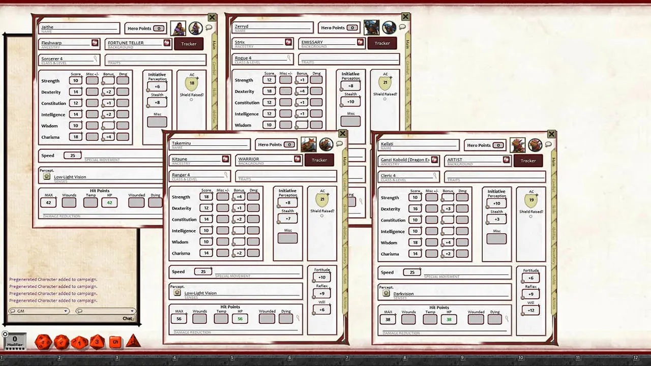 Fantasy Grounds - Pathfinder 2 RPG - One-Shot #2: Dinner at Lionlodge Screenshot 3