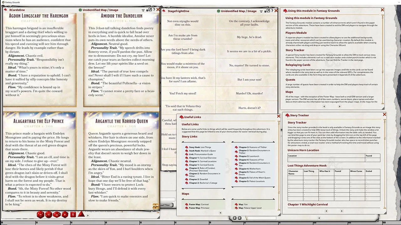 Fantasy Grounds - D&D The Wild Beyond the Witchlight Screenshot 3