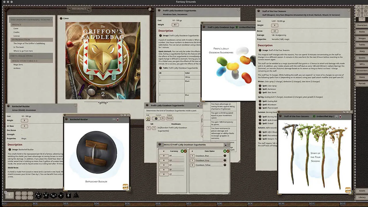 Fantasy Grounds - The Griffon's Saddlebag Volume 2 Screenshot 2
