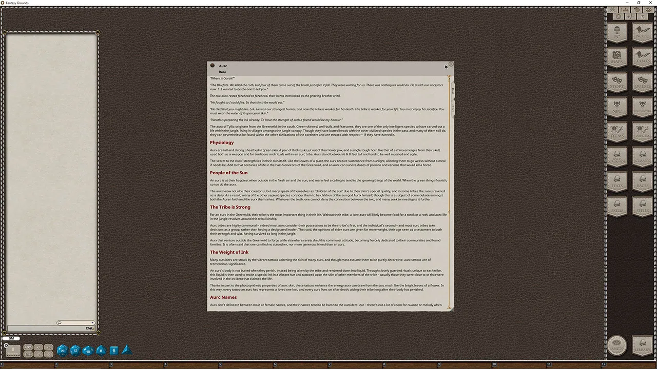 Fantasy Grounds - The Corwyn Catacombs and Green Lineages Screenshot 2