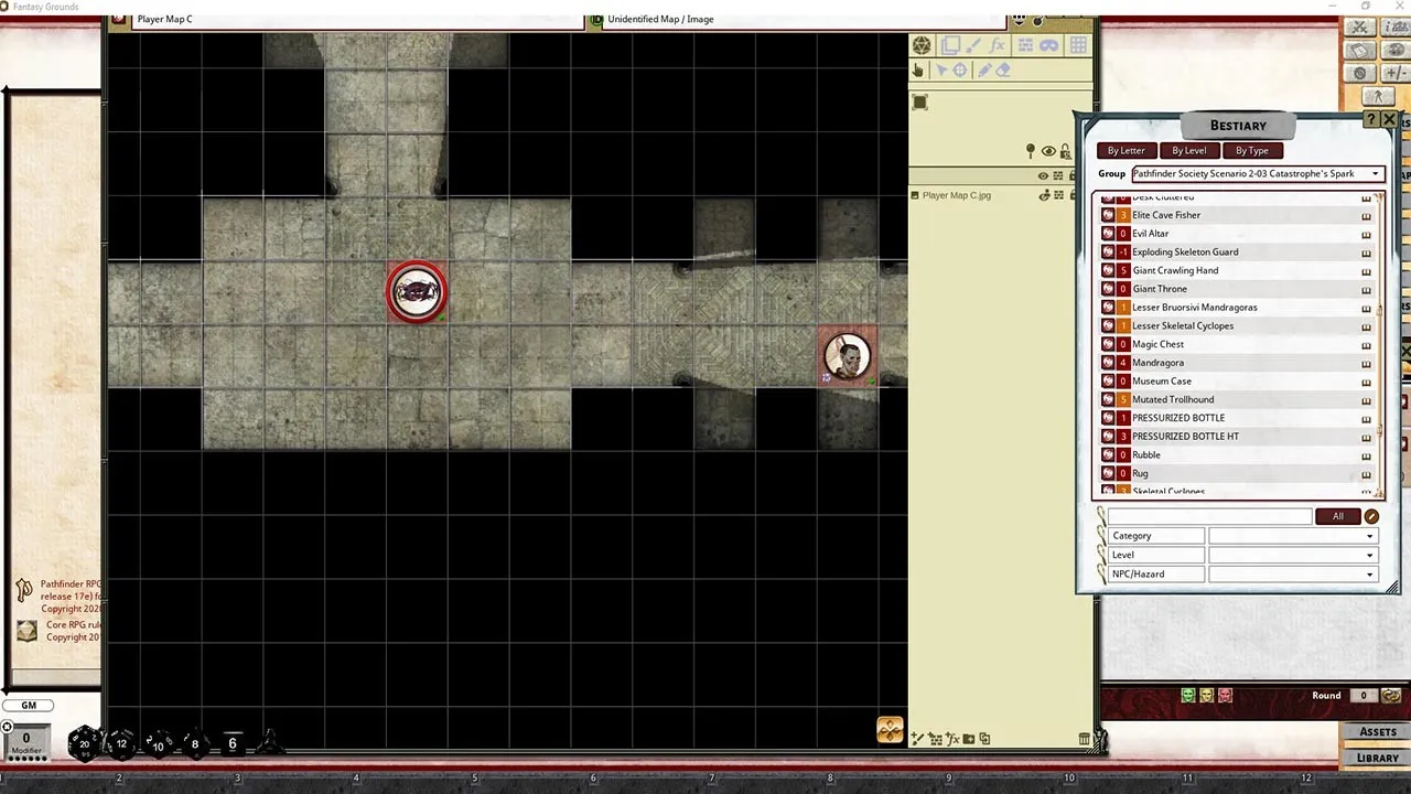 Fantasy Grounds - Pathfinder 2 RPG - Pathfinder Society Scenario #2-03: Catastrophe's Spark Screenshot 3