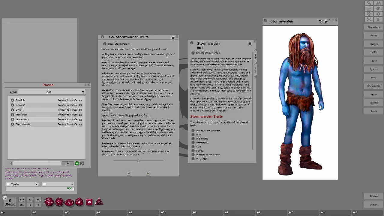 Fantasy Grounds - Tome of Horrors Screenshot 4