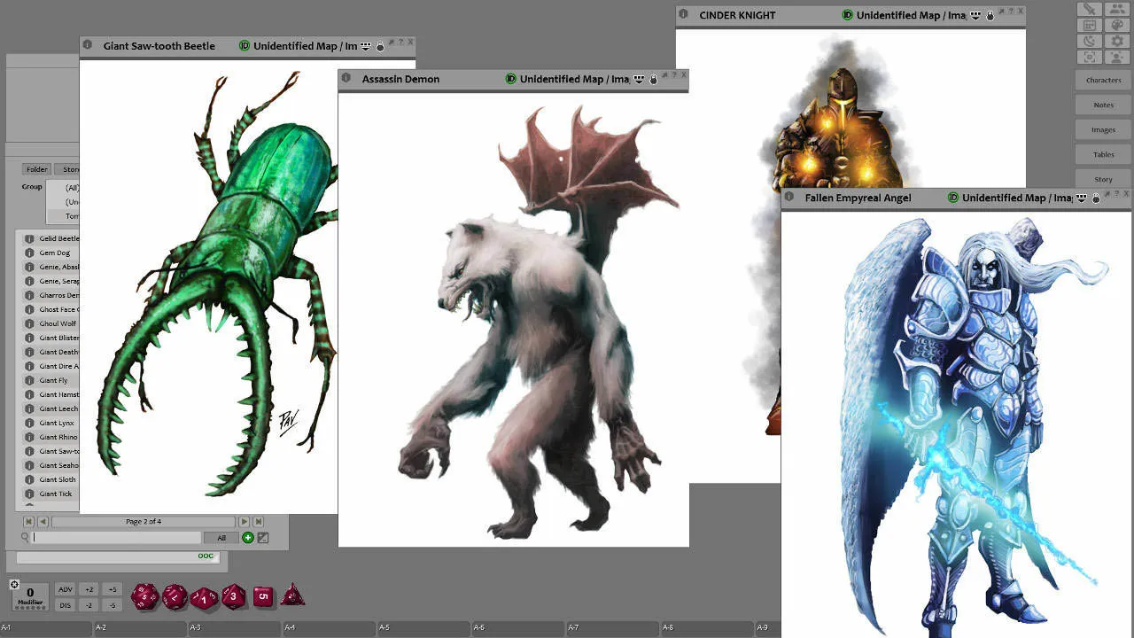 Fantasy Grounds - Tome of Horrors Screenshot 2
