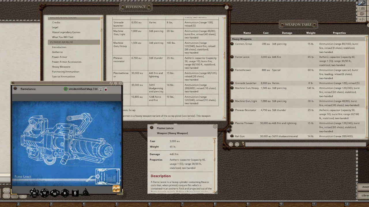 Fantasy Grounds - Power Armor Screenshot 0