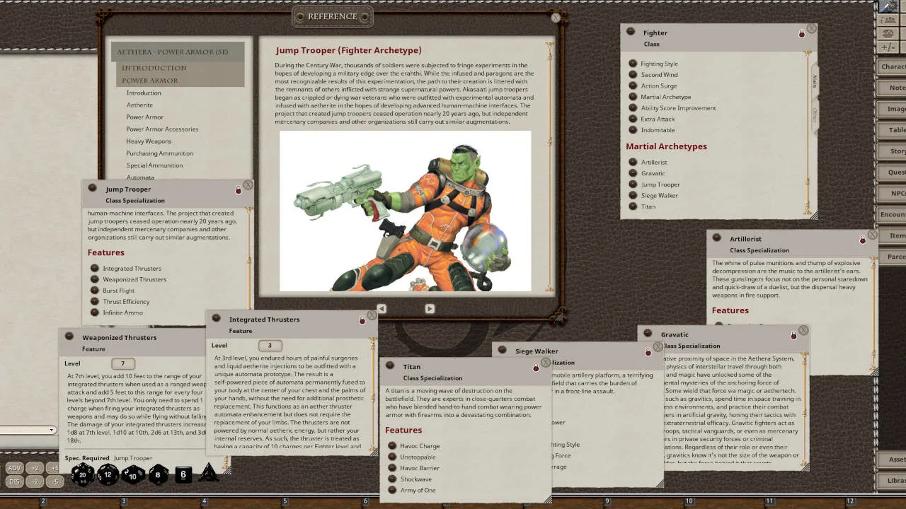 Fantasy Grounds - Power Armor Screenshot 4