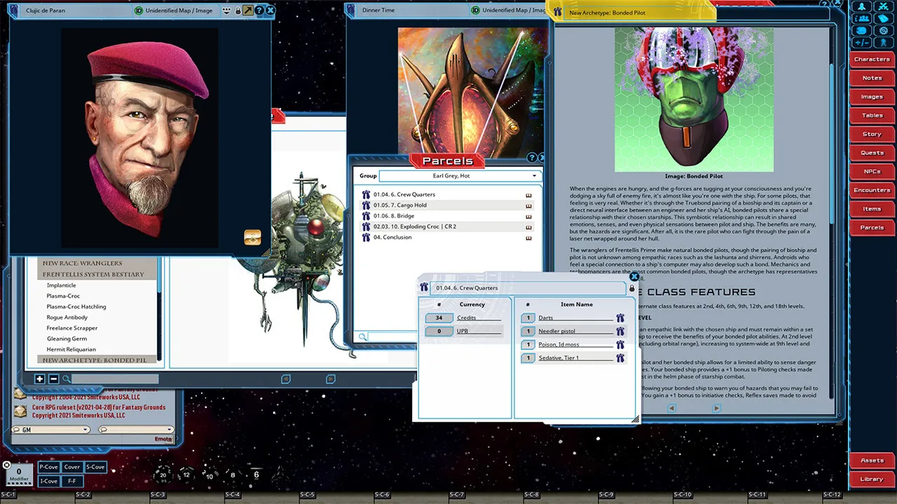 Fantasy Grounds - Earl Grey, Hot Screenshot 3