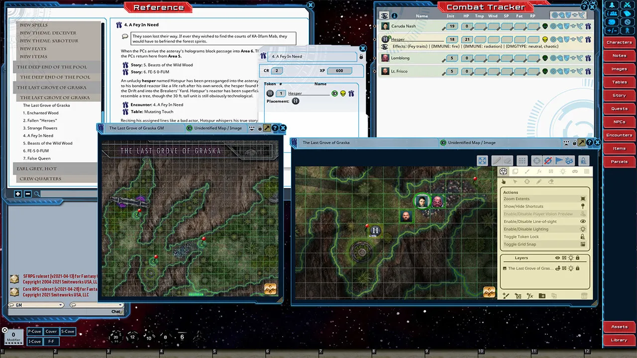 Fantasy Grounds - Earl Grey, Hot Screenshot 4