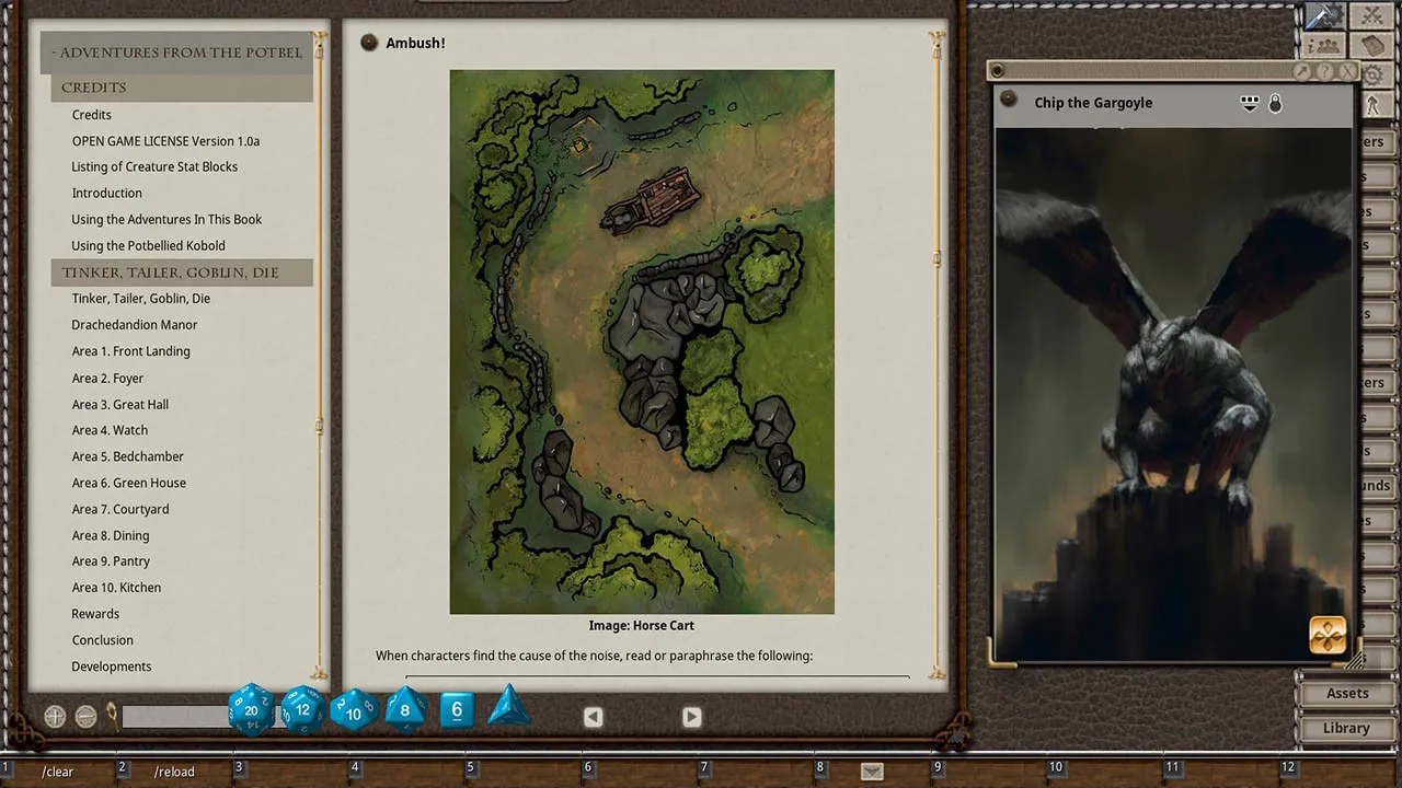 Fantasy Grounds - Adventures from the Potbellied Kobold: 15 Adventures for 5E Screenshot 1