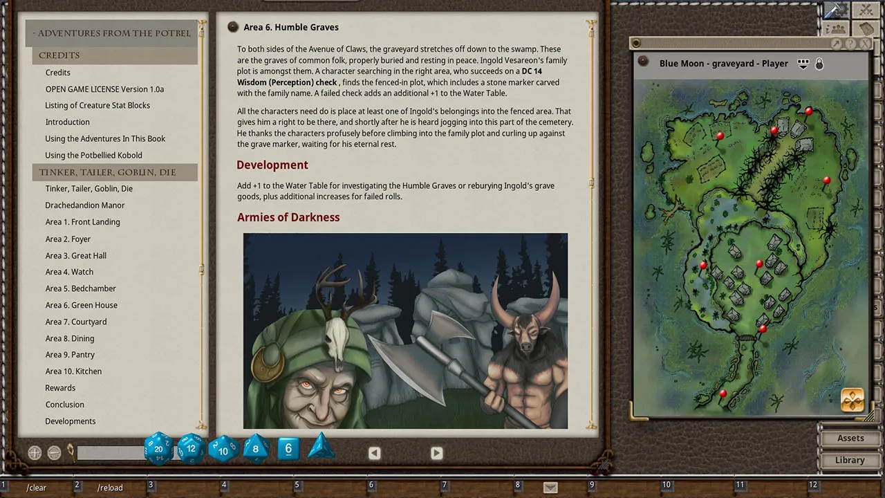 Fantasy Grounds - Adventures from the Potbellied Kobold: 15 Adventures for 5E Screenshot 2
