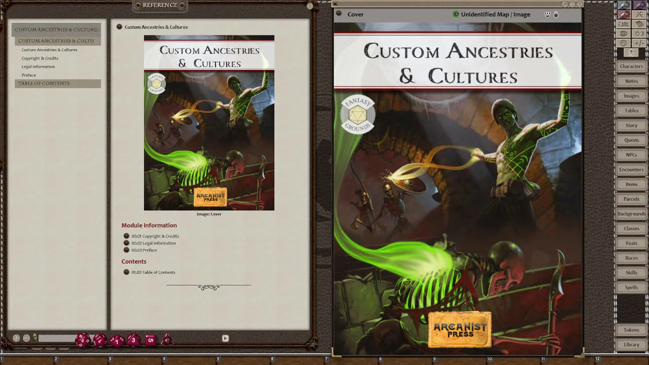 Fantasy Grounds - Custom Ancestries & Cultures Screenshot 3