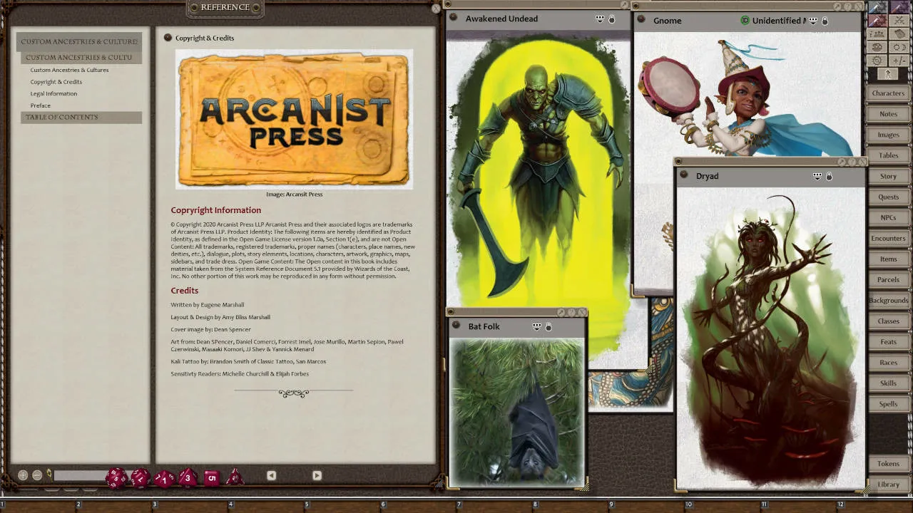 Fantasy Grounds - Custom Ancestries & Cultures Screenshot 0