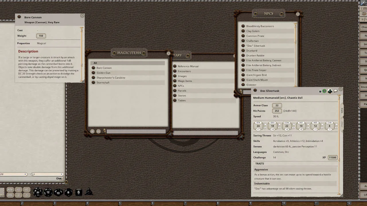 Fantasy Grounds - Fort Scurvy Screenshot 1