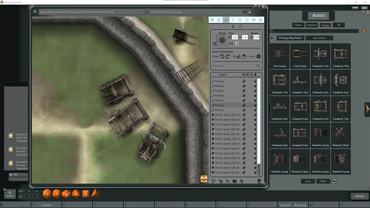Fantasy Grounds - FG Siege Map Pack 1 Screenshot 2