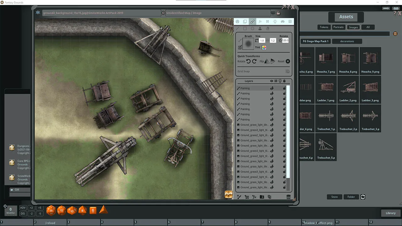 Fantasy Grounds - FG Siege Map Pack 1 Screenshot 1