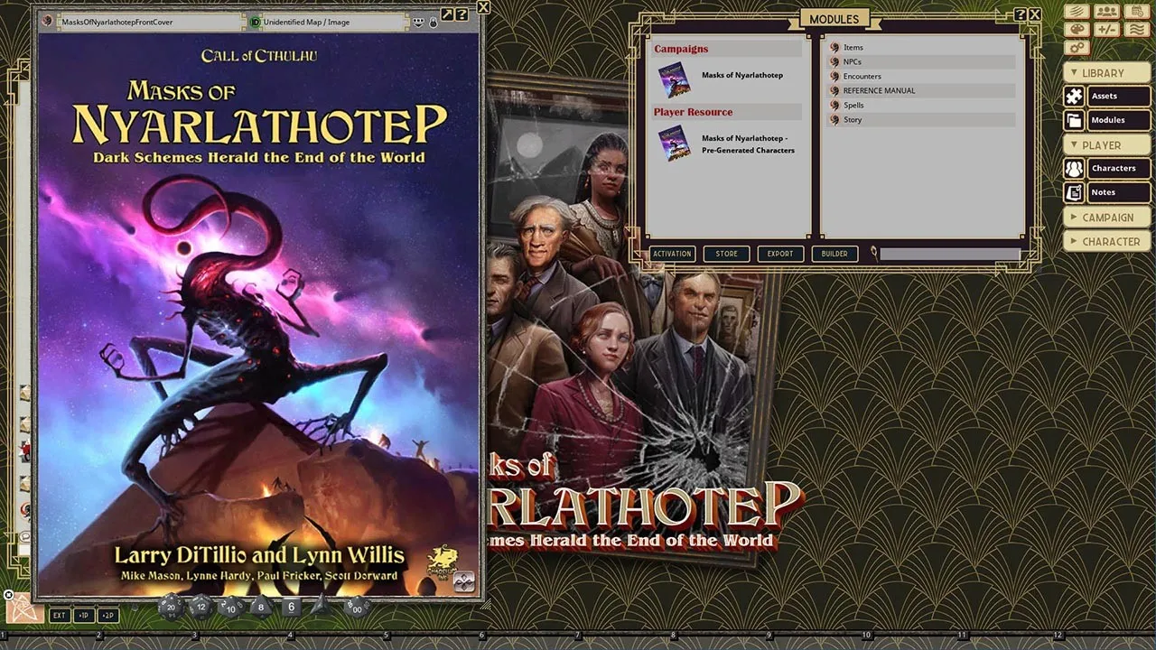 Fantasy Grounds - Masks of Nyarlathotep Screenshot 0