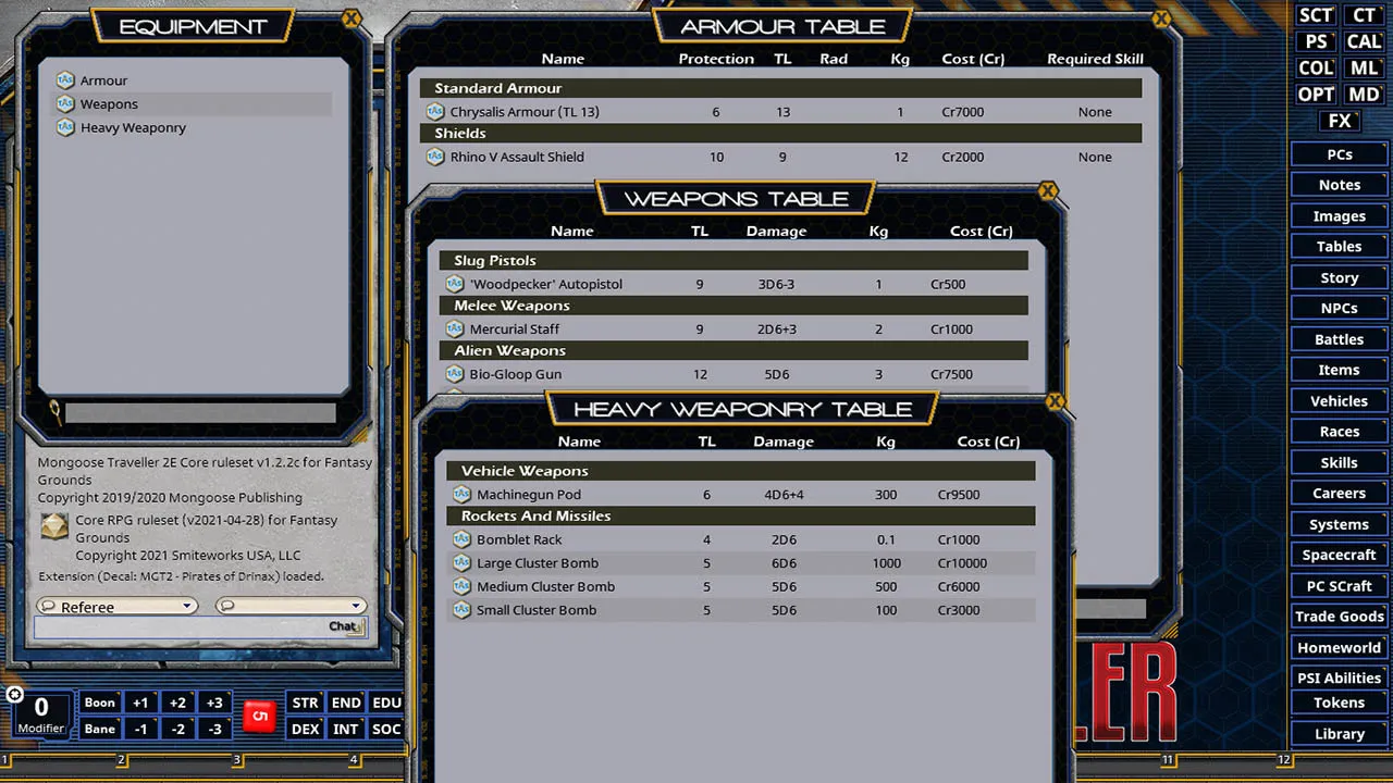 Fantasy Grounds - Journal of the Travellers' Aid Society Volume 2 Screenshot 3
