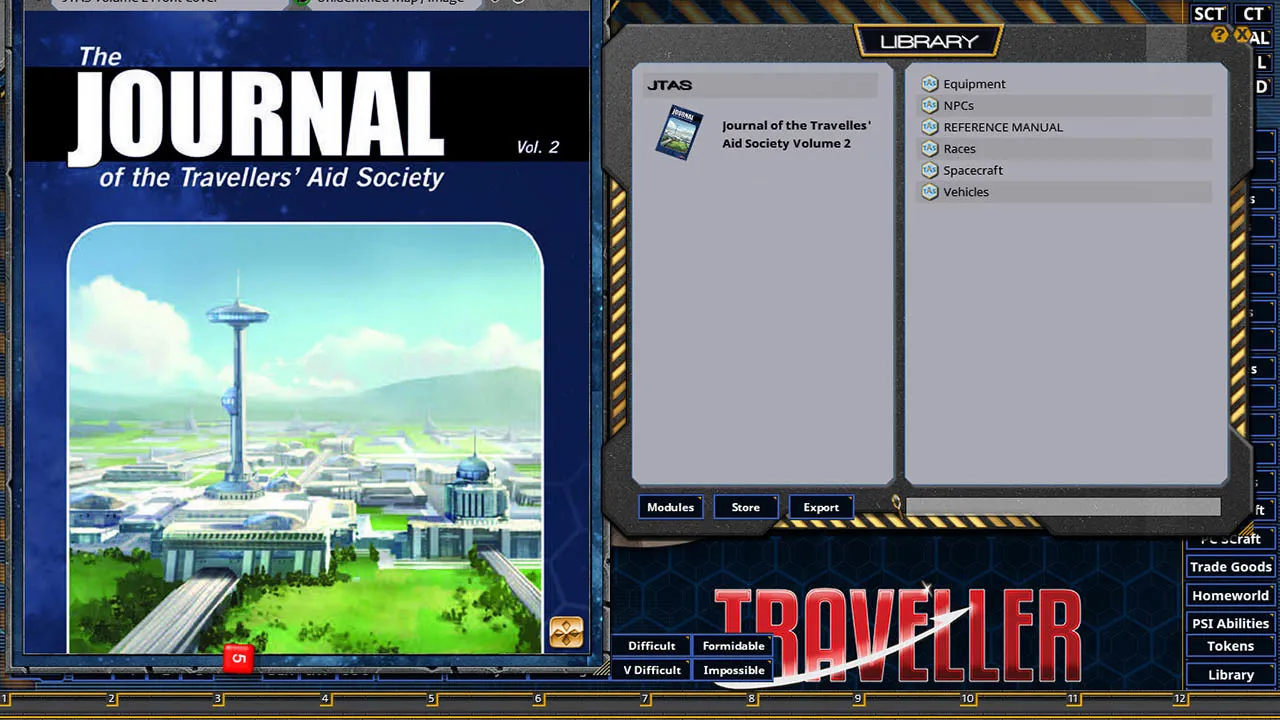 Fantasy Grounds - Journal of the Travellers' Aid Society Volume 2 Screenshot 1