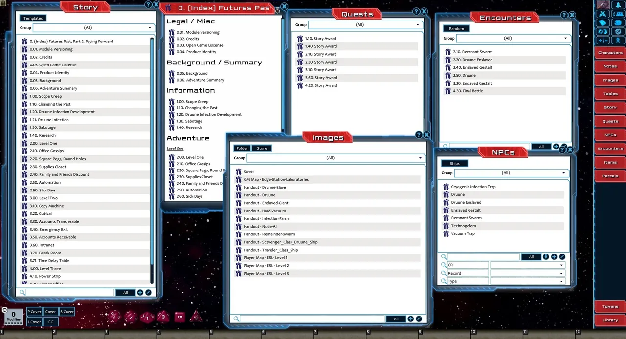 Fantasy Grounds - Future's Past: Paying Forward (2 of 5) Screenshot 4