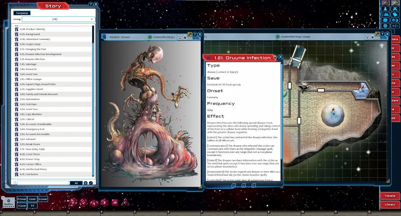 Fantasy Grounds - Future's Past: Paying Forward (2 of 5) Screenshot 1