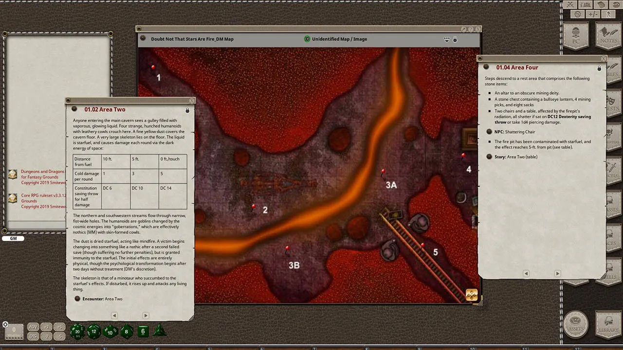 Fantasy Grounds - Mini-Dungeons Bundle #046-050 Screenshot 1