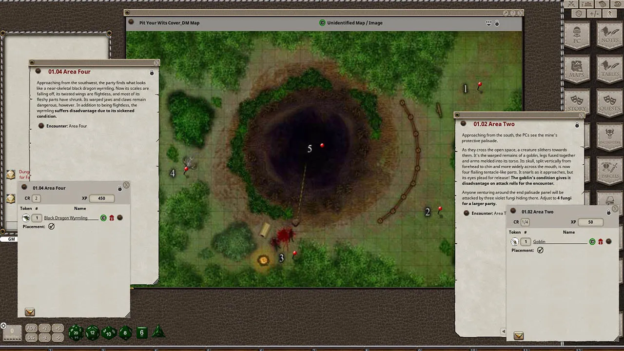 Fantasy Grounds - Mini-Dungeons Bundle #046-050 Screenshot 0