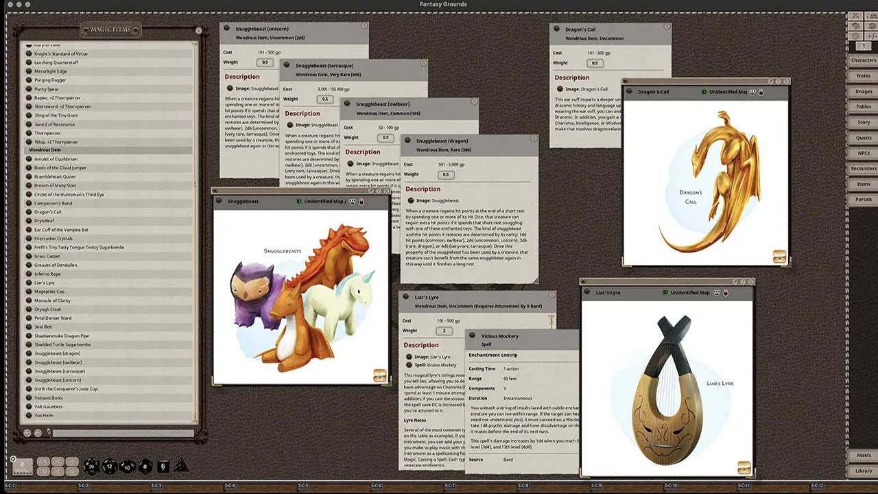 Fantasy Grounds - The Griffon's Saddlebag Volume 4 Screenshot 0