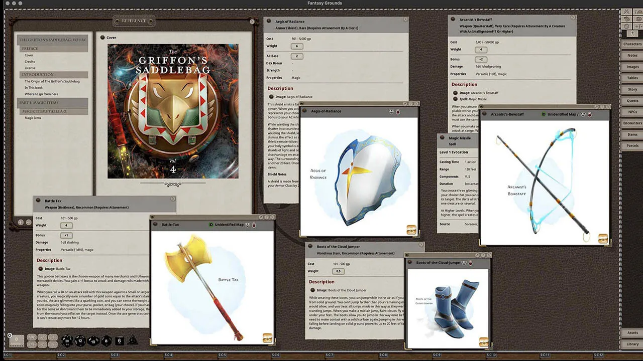 Fantasy Grounds - The Griffon's Saddlebag Volume 4 Screenshot 3
