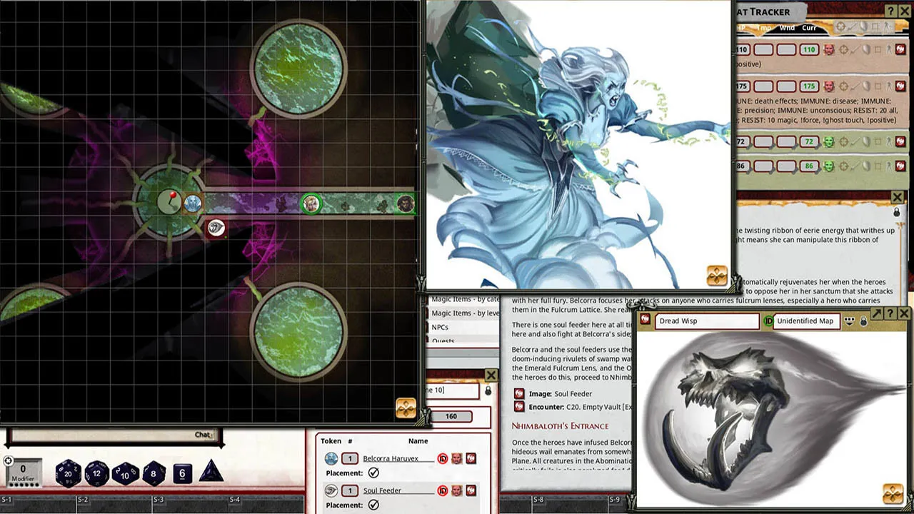 Fantasy Grounds - Pathfinder 2 RPG - Pathfinder Adventure Path #165: Eyes of Empty Death (Abomination Vaults 3 of 3) Screenshot 6