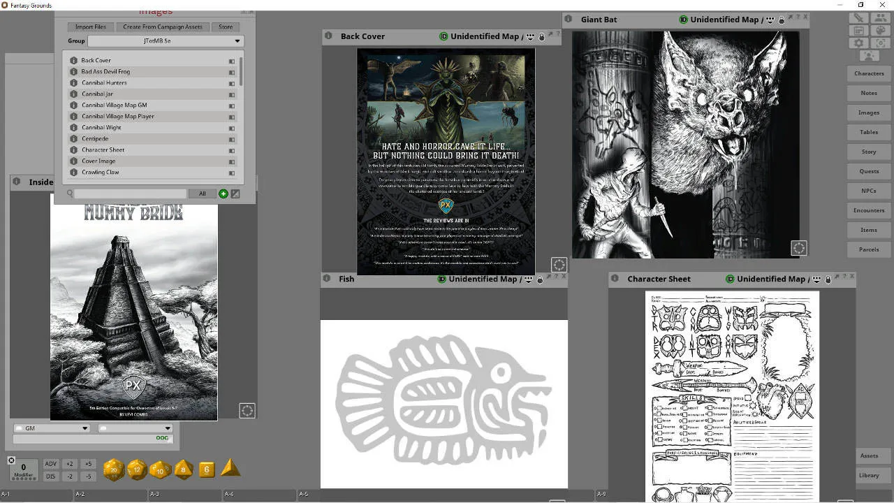 Fantasy Grounds - Jungle Tomb of the Mummy Bride Screenshot 2