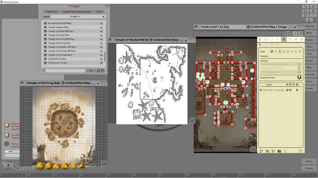 Fantasy Grounds - Jungle Tomb of the Mummy Bride Screenshot 4