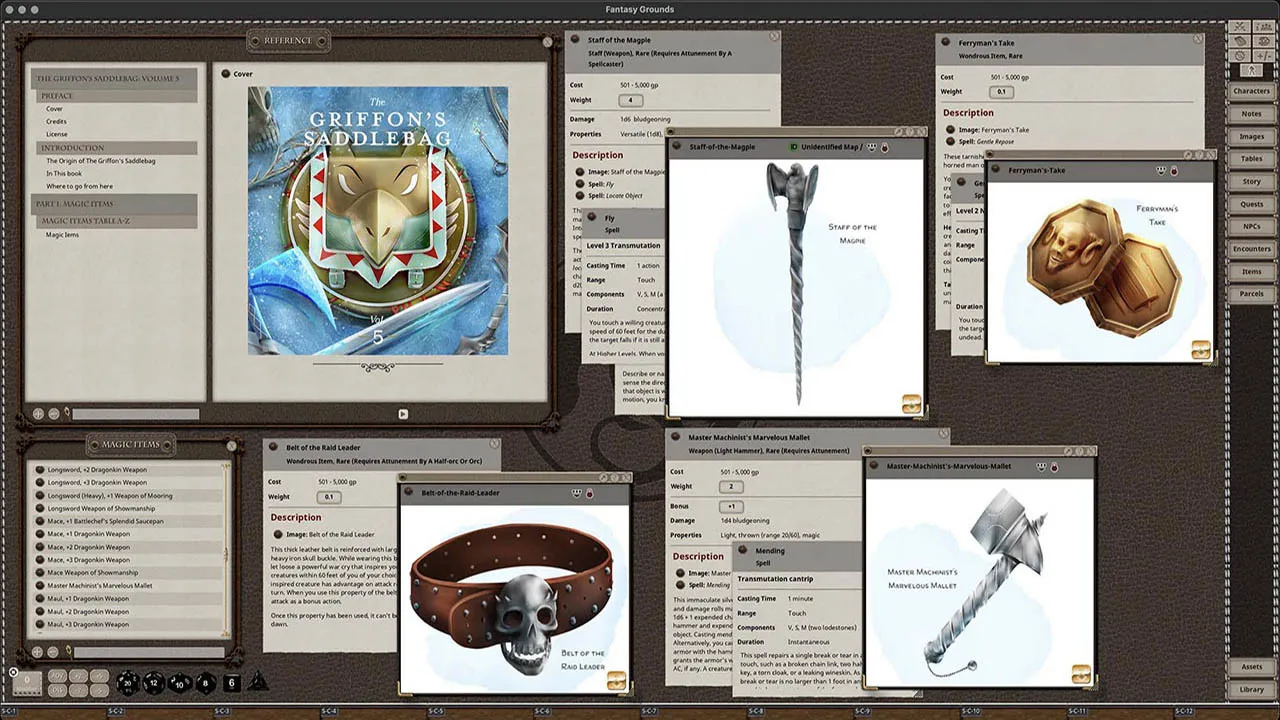 Fantasy Grounds - The Griffon's Saddlebag Volume 5 Screenshot 3