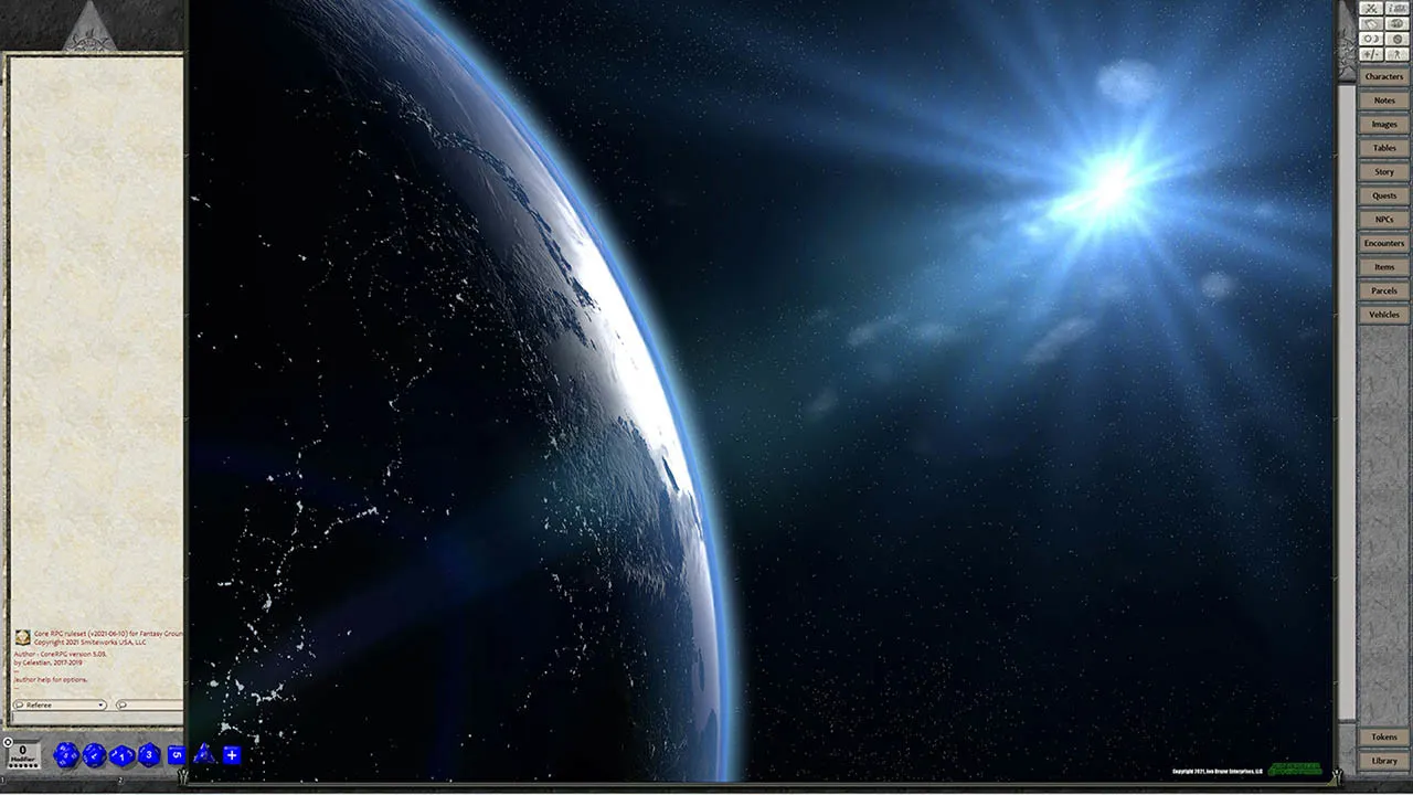 Fantasy Grounds - Star Battles: Deep Space and Dim Stars Space Map Pack Screenshot 3