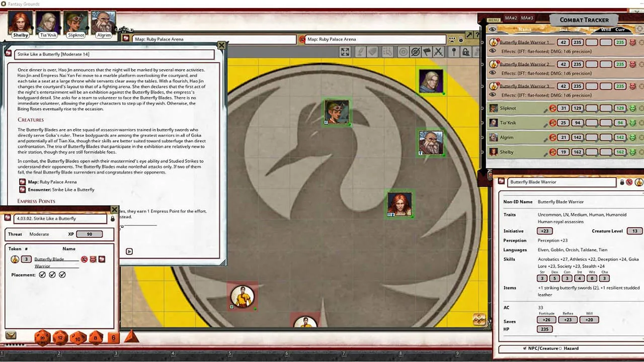 Fantasy Grounds - Pathfinder 2 RPG - Fists of the Ruby Phoenix AP 1: Despair on Danger Island Screenshot 5