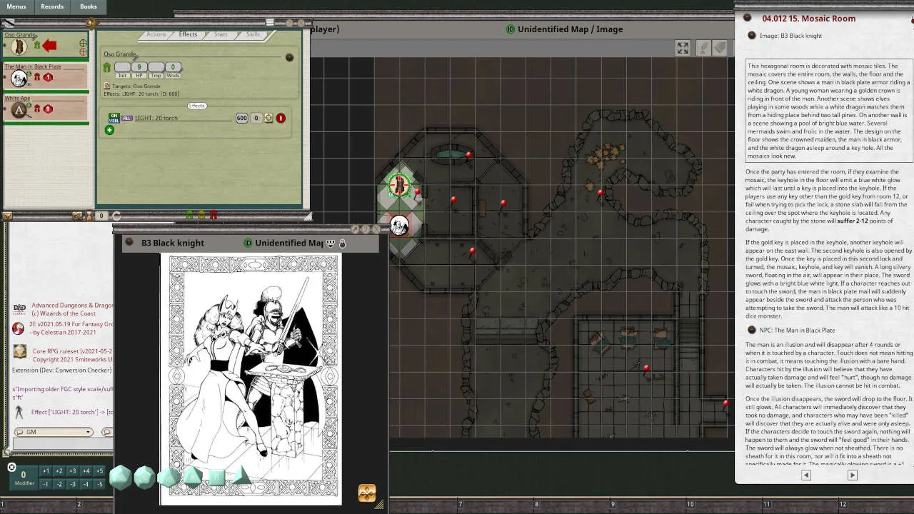 Fantasy Grounds - D&D Classics: B3 Palace of the Silver Princess (Basic) Screenshot 3