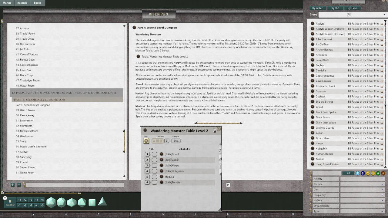 Fantasy Grounds - D&D Classics: B3 Palace of the Silver Princess (Basic) Screenshot 1