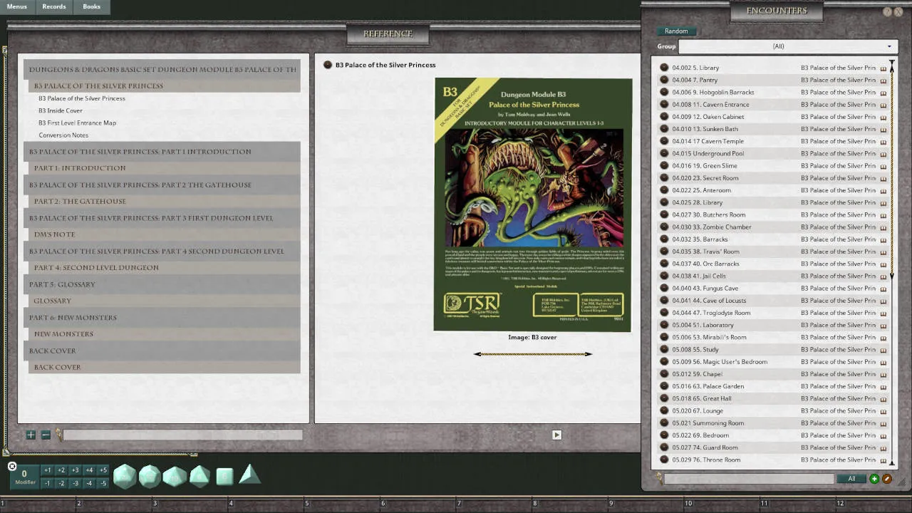 Fantasy Grounds - D&D Classics: B3 Palace of the Silver Princess (Basic) Screenshot 4