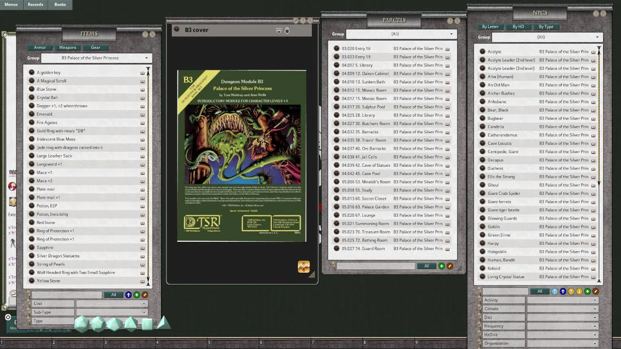 Fantasy Grounds - D&D Classics: B3 Palace of the Silver Princess (Basic) Screenshot 2