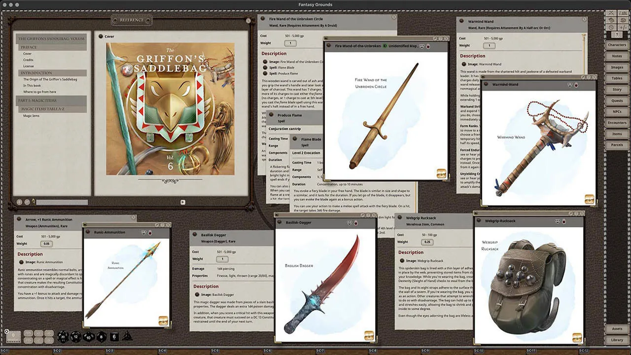 Fantasy Grounds - The Griffon's Saddlebag Volume 6 Screenshot 1