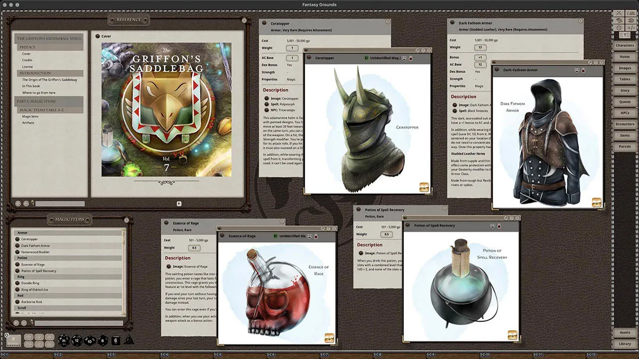 Fantasy Grounds - The Griffon's Saddlebag Volume 7 Screenshot 4