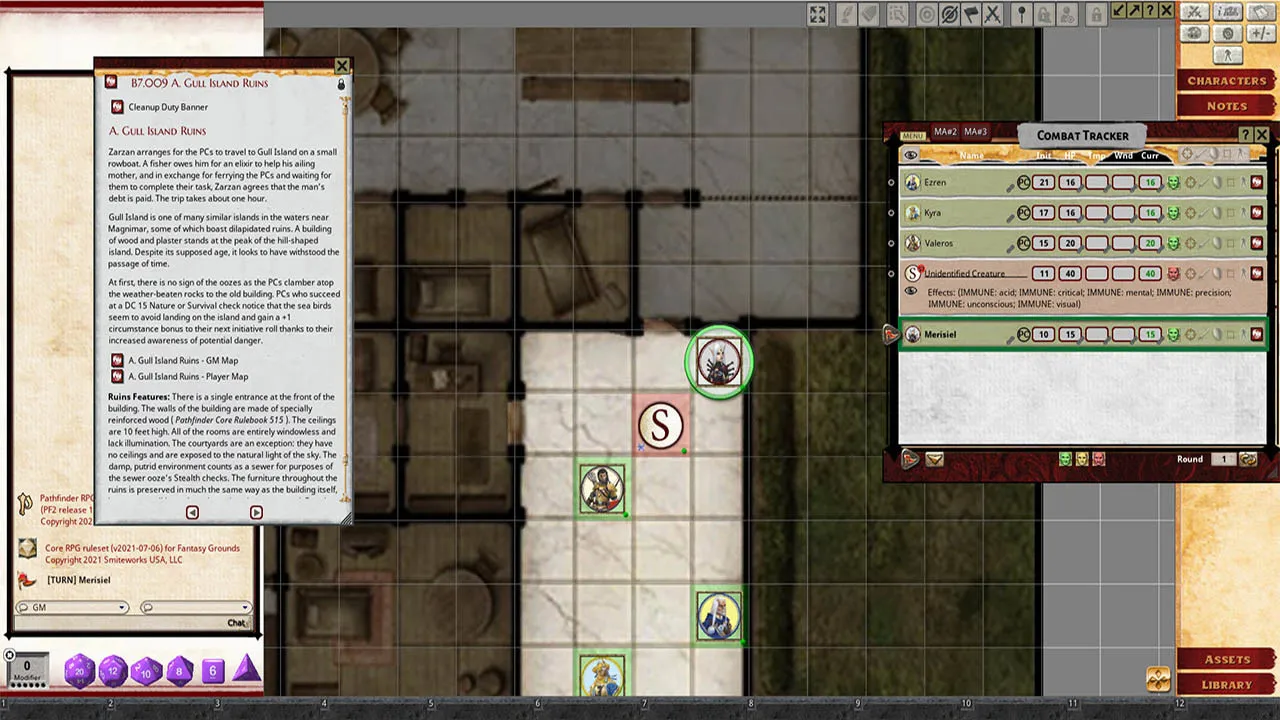 Fantasy Grounds - Pathfinder 2 RPG - Pathfinder Bounty #7: Cleanup Duty Screenshot 1