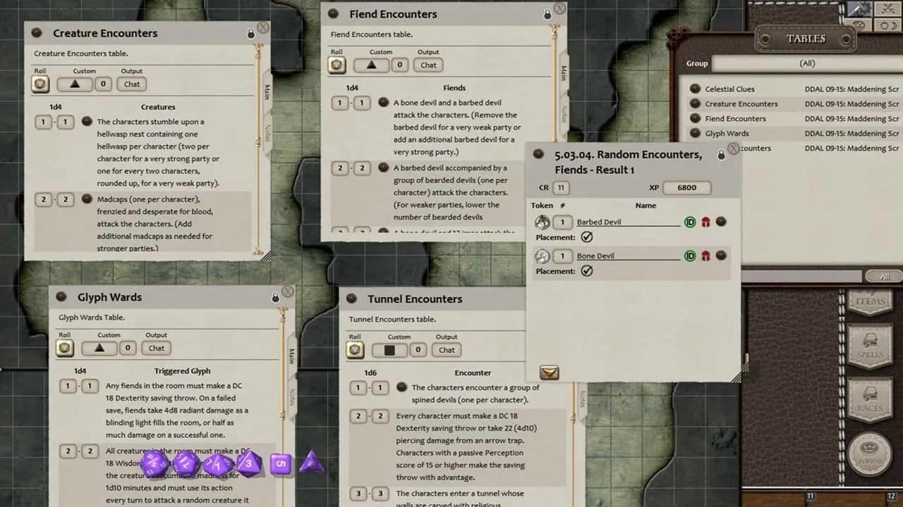 Fantasy Grounds - D&D Adventurers League 09-15 Maddening Screams Screenshot 2
