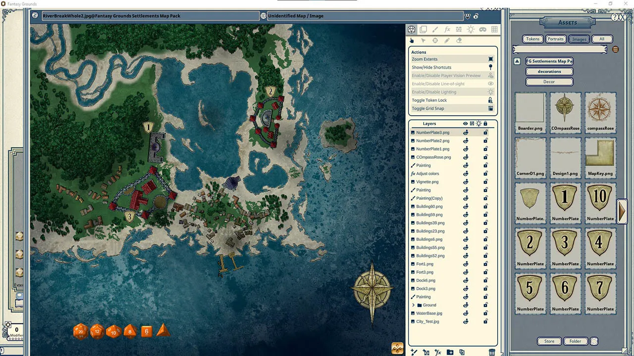 Fantasy Grounds - FG Settlements Map Pack Screenshot 5