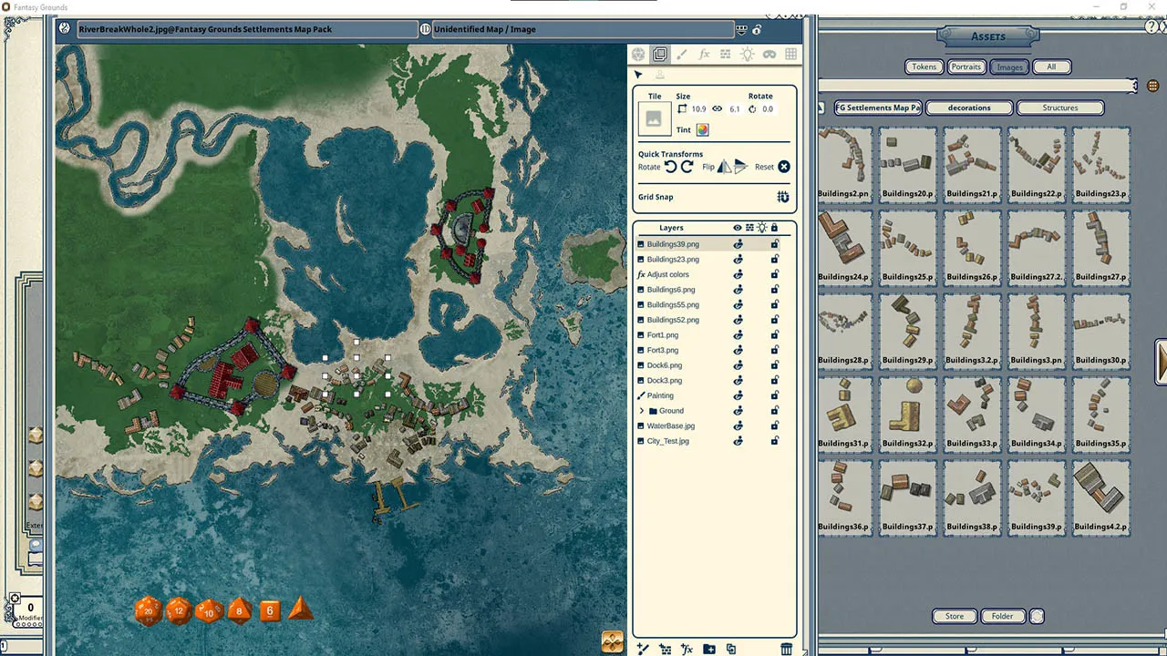 Fantasy Grounds - FG Settlements Map Pack Screenshot 4
